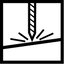 Icon für robust, Kratzbeständigkeit der IGP Pulverlacke: Nagel trifft auf Boden | © IGP Pulvertechnik AG