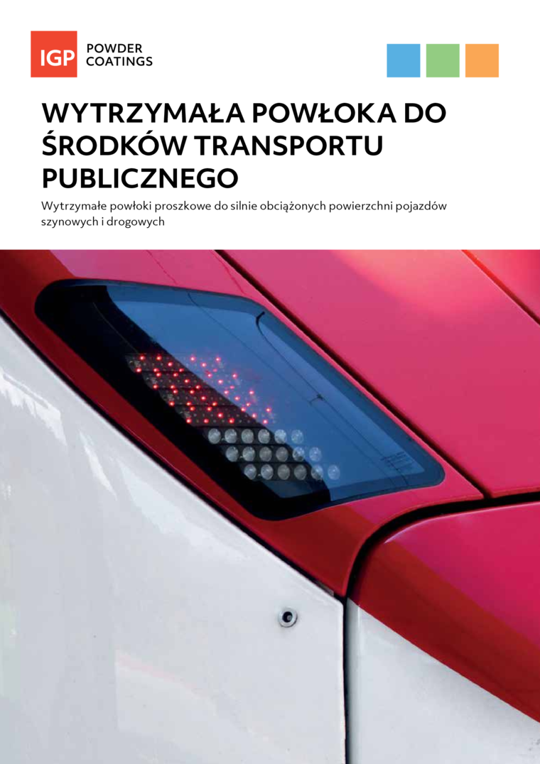 Broszura Powłoki systemowe dla transportu publicznego