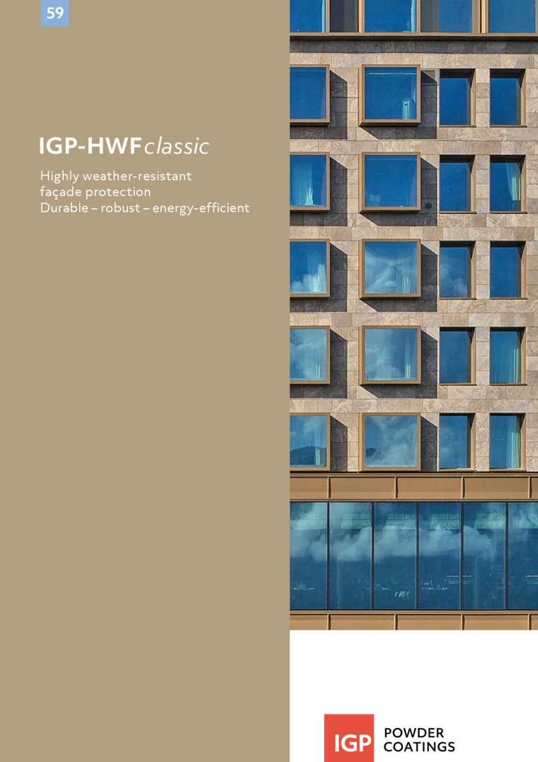 Brochure <strong>IGP-HWF</strong><em>classic</em>